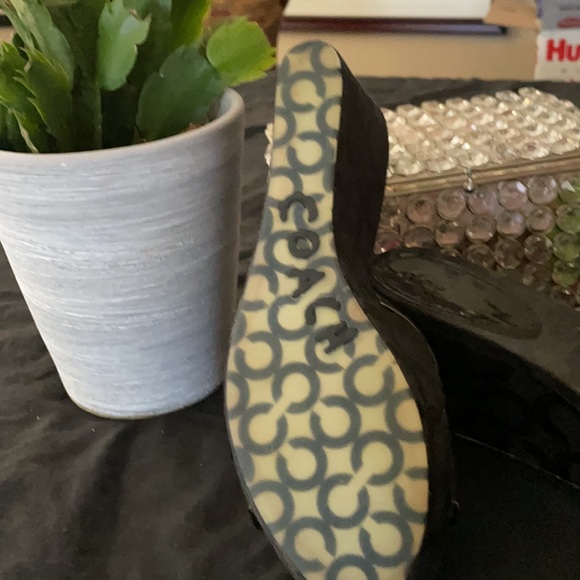 Black authentic Coach Wedge Shoes - Picture 2 of 7
